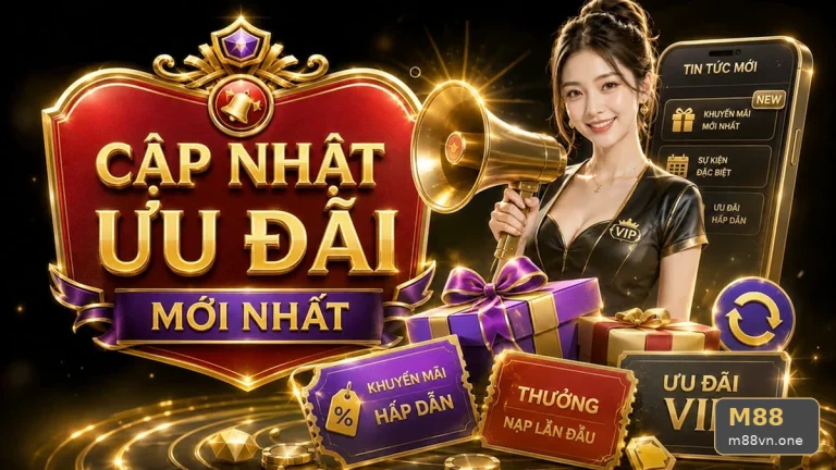 6 Bước Rà Soát Tin Mới Và Điều Kiện Nhận Thưởng Khuyến Mãi M88