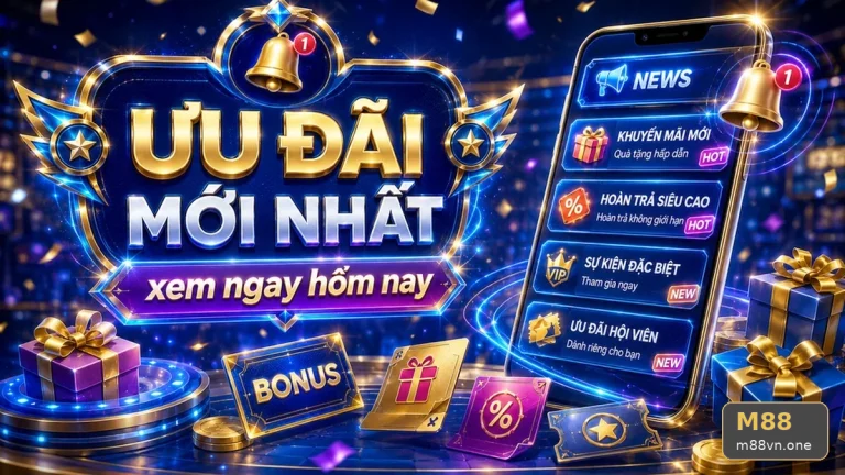 Thành viên M88 cần làm gì để xác minh đúng tin mới khuyến mãi?