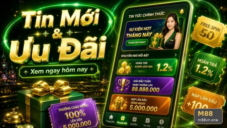 Nhầm ngày hiệu lực với hạn ưu đãi: Cách xử lý khi duyệt khuyến mãi M88